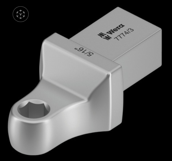 WERA/维拉 7774/3   14x18mm Bitadapter 5/16