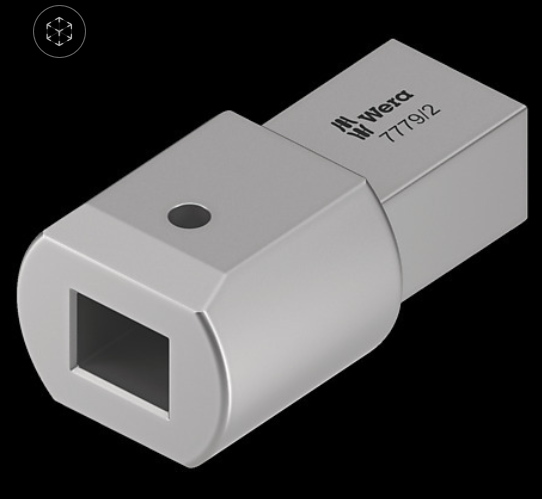 WERA/维拉 7779/2 Adapter 14x18mm x 9x12mm扭矩扳手用扳手头9x12x14x18x52.0 05078667001