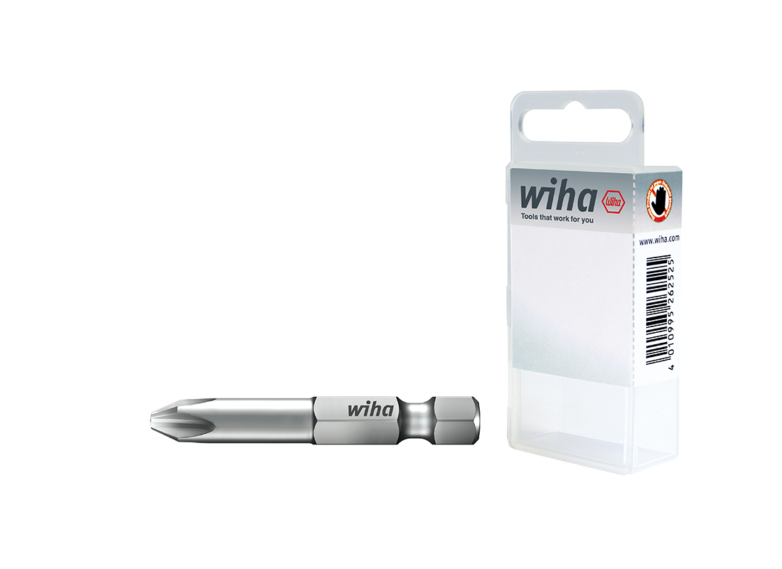 WIHA/威汉 盒装专业批头2只装E6.3X50mm 38690