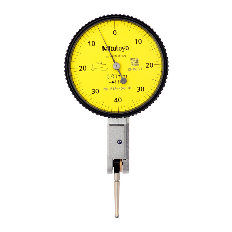 Mitutoyo/三丰 杠杆千分表 513-465-10E 0-0.2mm、水平型基本套装、不含第三方检测