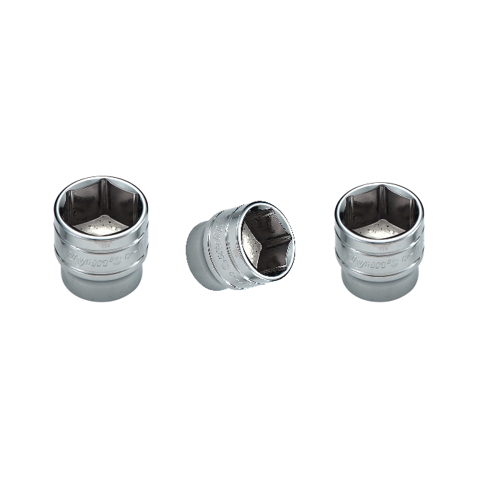 WYNNS/威力狮 公制镜面短套筒 8MM 3/8 W2584A