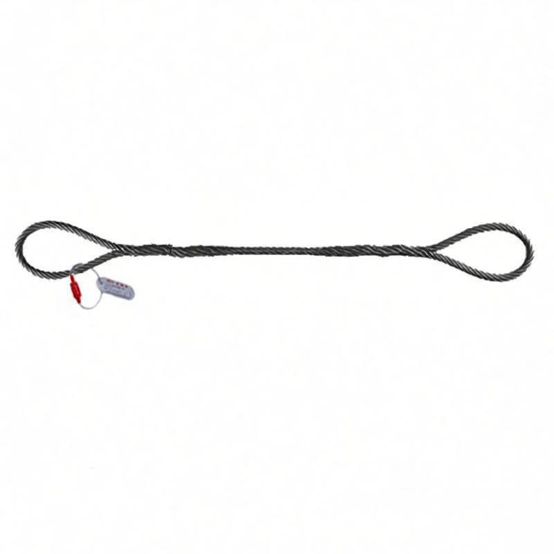 PPU/品尔优 插编麻芯镀锌有油钢丝绳索具 UAF06-0.2t -1m