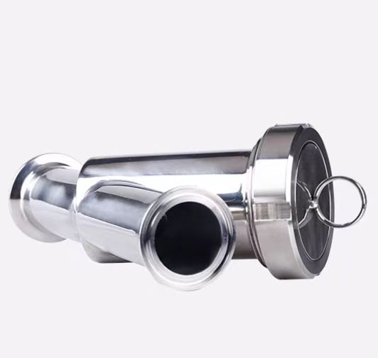 HONGKANG/宏康 304食品级快装Y型过滤器 GL81W-16P-DN65 目数100