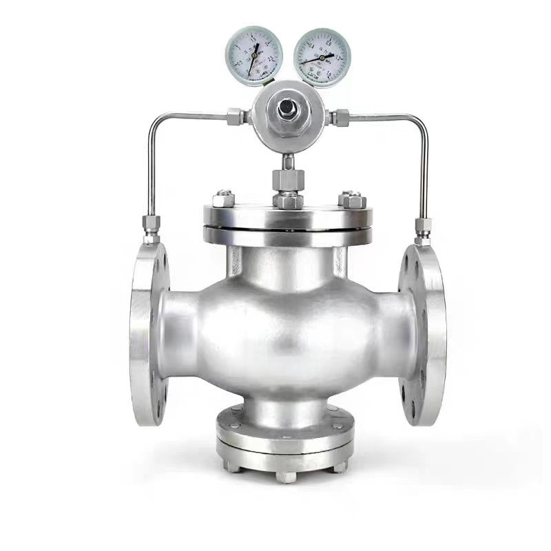 HONGKANG/宏康 YK43X系列不锈钢活塞式气体减压阀 YK43X-16P-DN400