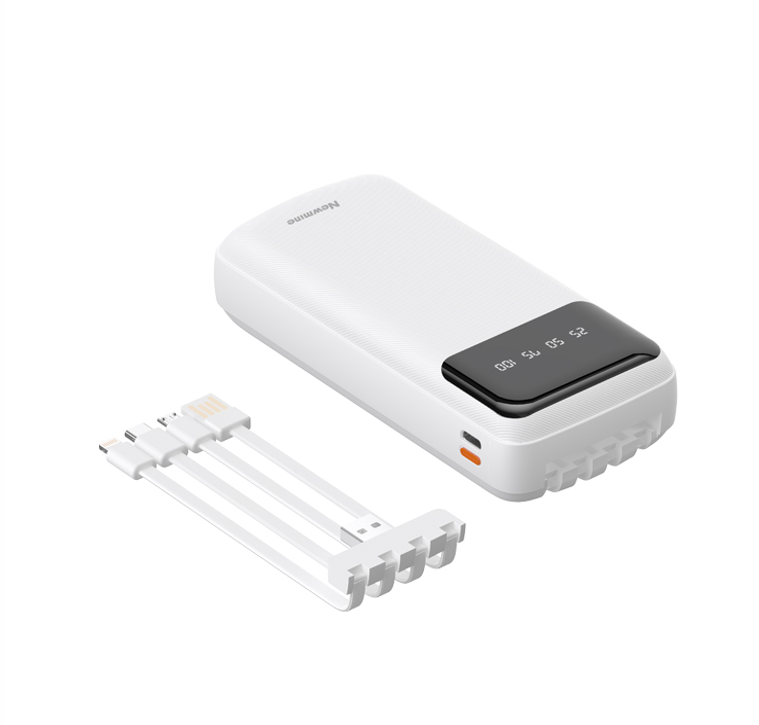 纽曼（Newmine）M281 20000毫安自带四线移动电源