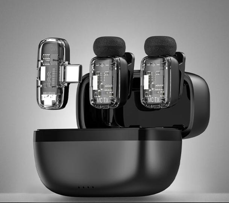 WiWU 为悟一拖二无线领夹麦克风Wi-WM008