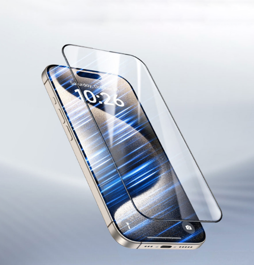 WiWU 新系列2.5D高透顺滑钢化膜 GT-009 IP16/15/14Pro 6.1