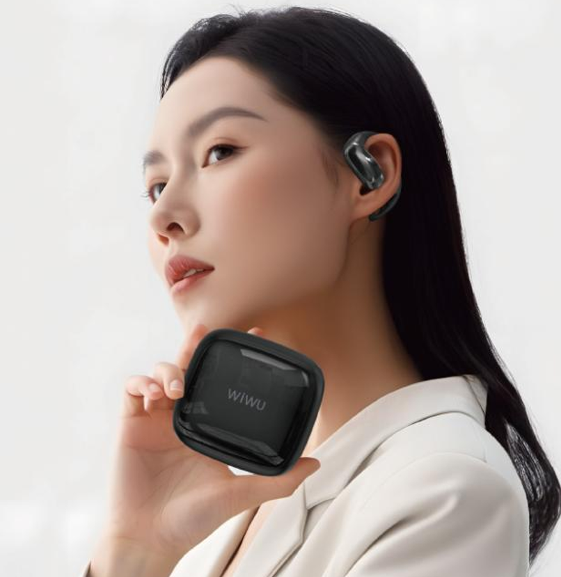 WiWU 韵动为悟开放式无线耳机 O600 白色