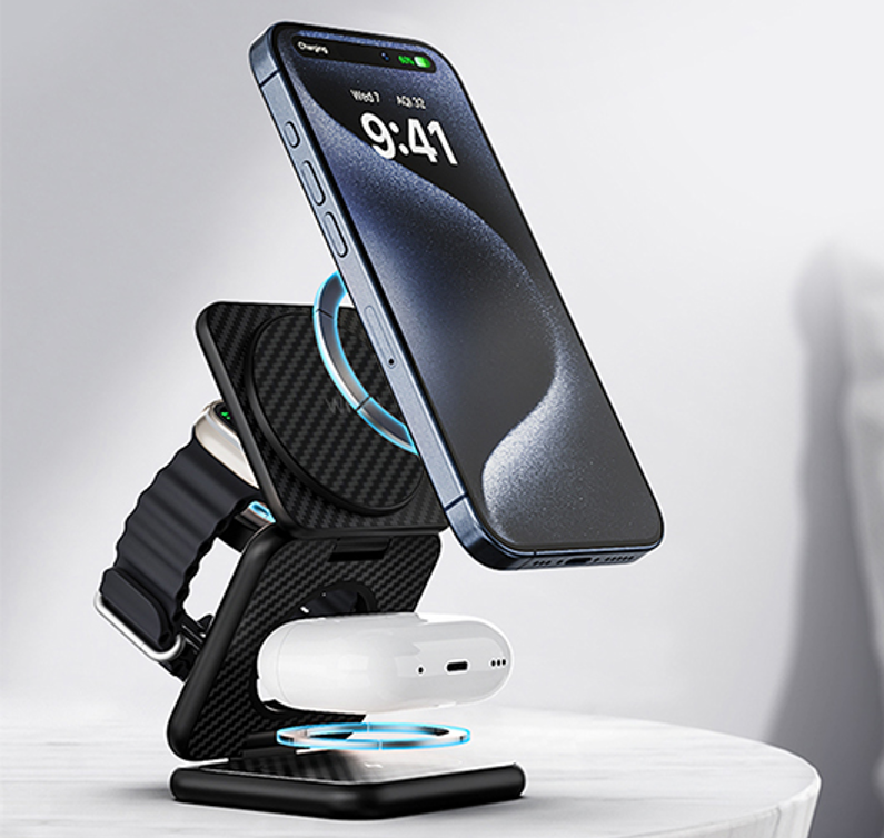 WiWU 战神三合一无线充 Wi-W035