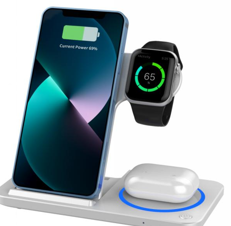 WiWU 三合一折叠无线充 Wi-W020