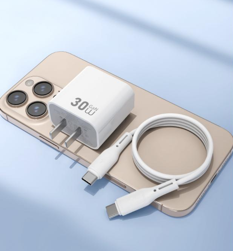 WiWU 优品系列 PD氮化镓快充旅行适配器 Wi-G002(单PD头 30W）