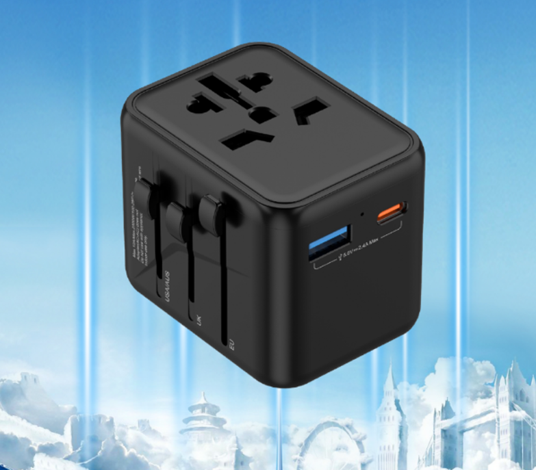 WiWU 万国系列12W全球通转换插座 Wi-UA012