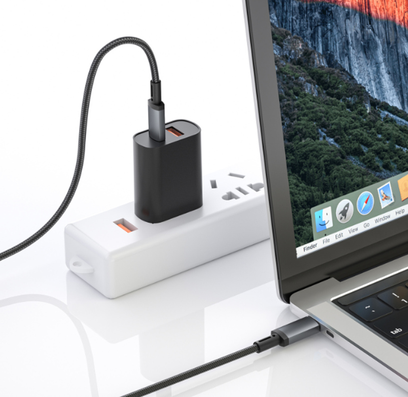 WiWU 钛闪系列数据线 Wi-C058(C-C)240W/1.5M