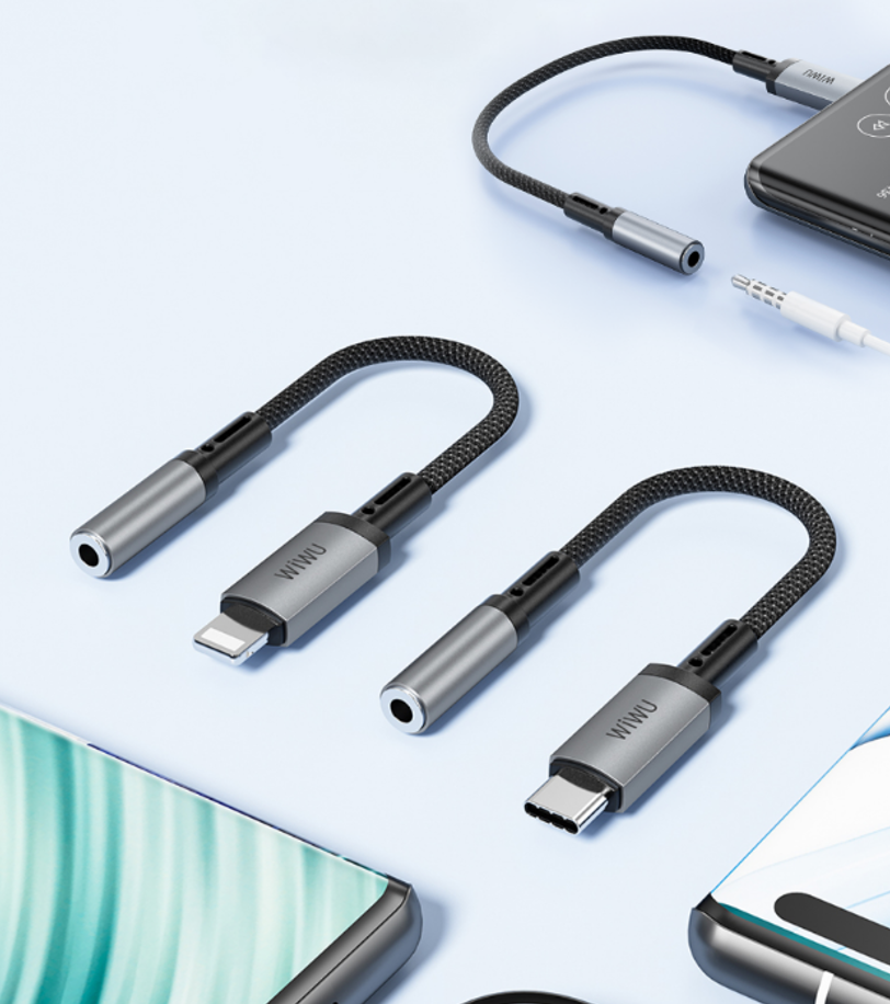 WiWU 传奇系列音频转接器Wi-C047L