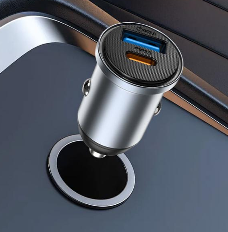 WiWU 精灵35W车载充电器 Wi-CC030 A+C