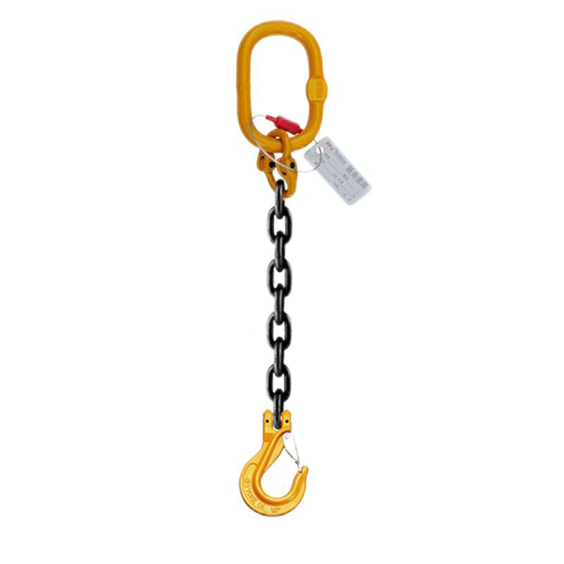 PPU/品尔优 单腿链条成套索具(羊角滑钩) UCR1-13-5.3t -5m