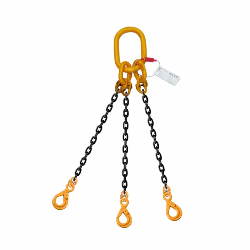 PPU/品尔优 三腿链条成套索具(眼型安全钩) UCR3-26-31.5t -10m