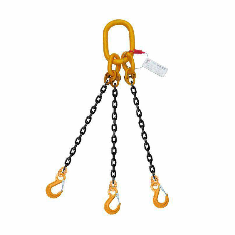 PPU/品尔优 三腿链条成套索具(眼型滑钩) UCR3-32-47.5t -3m