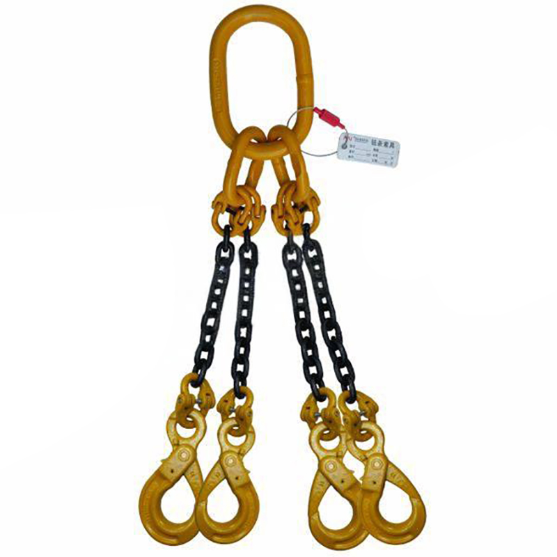 PPU/品尔优 四腿链条成套索具(眼型安全钩) UCR4-32-47.25t -9.5m