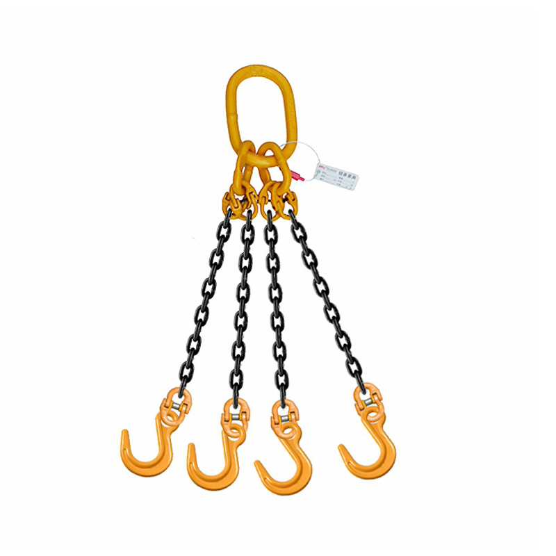 PPU/品尔优 四腿链条成套索具(扁大开口钩) UCR4--3t -9m