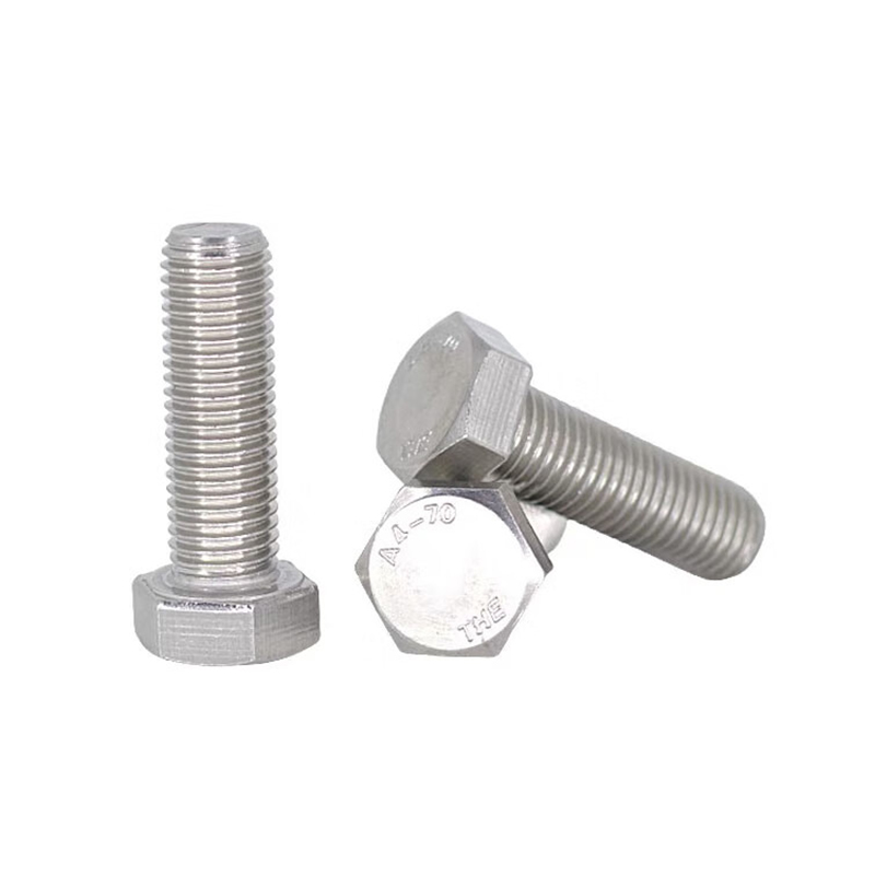 TONG/东明 不锈钢六角头螺栓 DIN933 A4-70 316 全牙 洗白 M4*12 千支