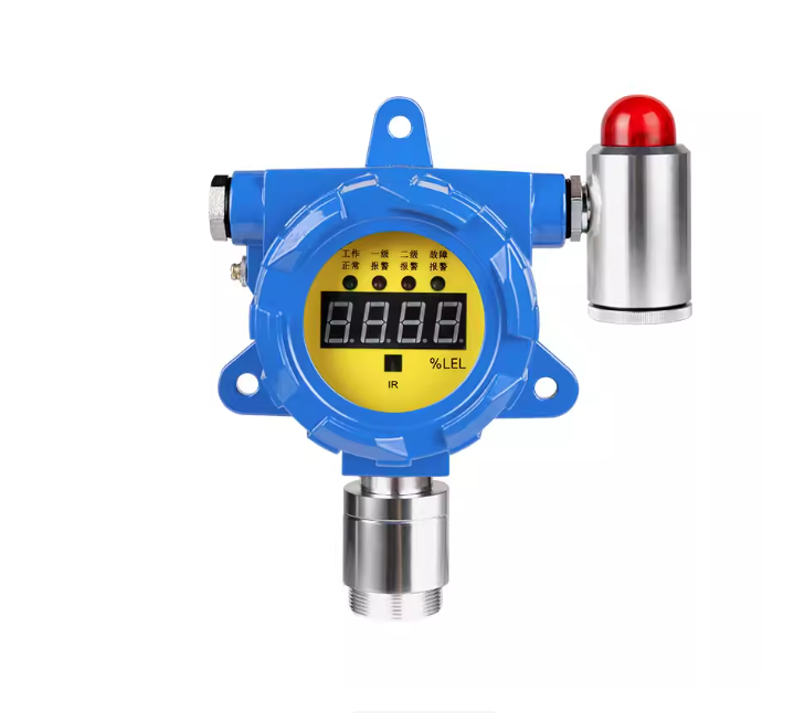 BH/保时安 固定式气体检测仪 带显示报警GQ-DX101/硫化氢/0-100 ppm