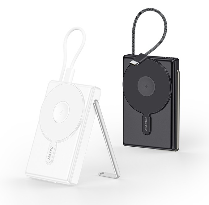 锐思/RECCI 探索磁吸快充移动电源MP43冰川白