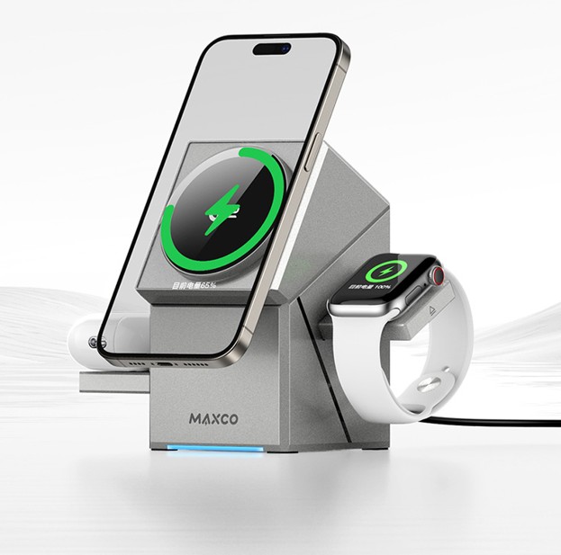 锐思/RECCI 几何Qi2磁吸无线充MW11