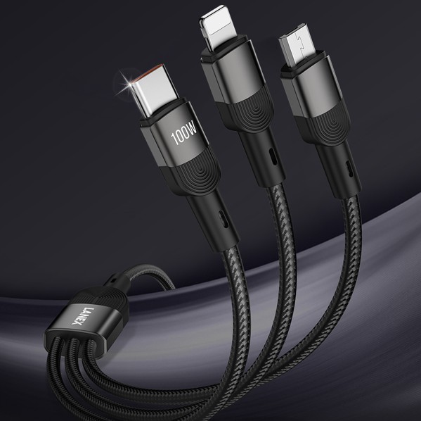 锐思/RECCI 三合一100W超级快充数据LS57T