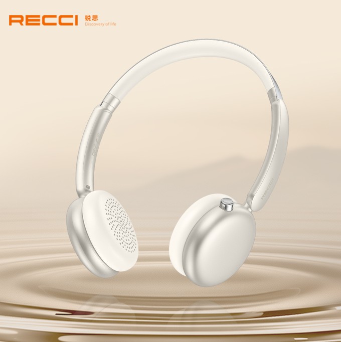 锐思/RECCI ANC 降噪头戴式耳机REP-W95典雅黑
