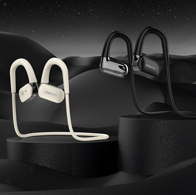 锐思/RECCI 双子星立体声无线耳机REP-W82石岩白