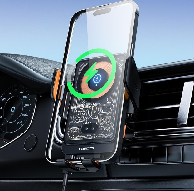 锐思/RECCI 火星系列红外感应无线充车载支架RHO-C38